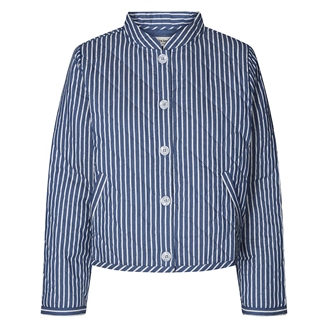 Lollys Laundry EmiliaLL Jacket LS Dark Blue Stripe